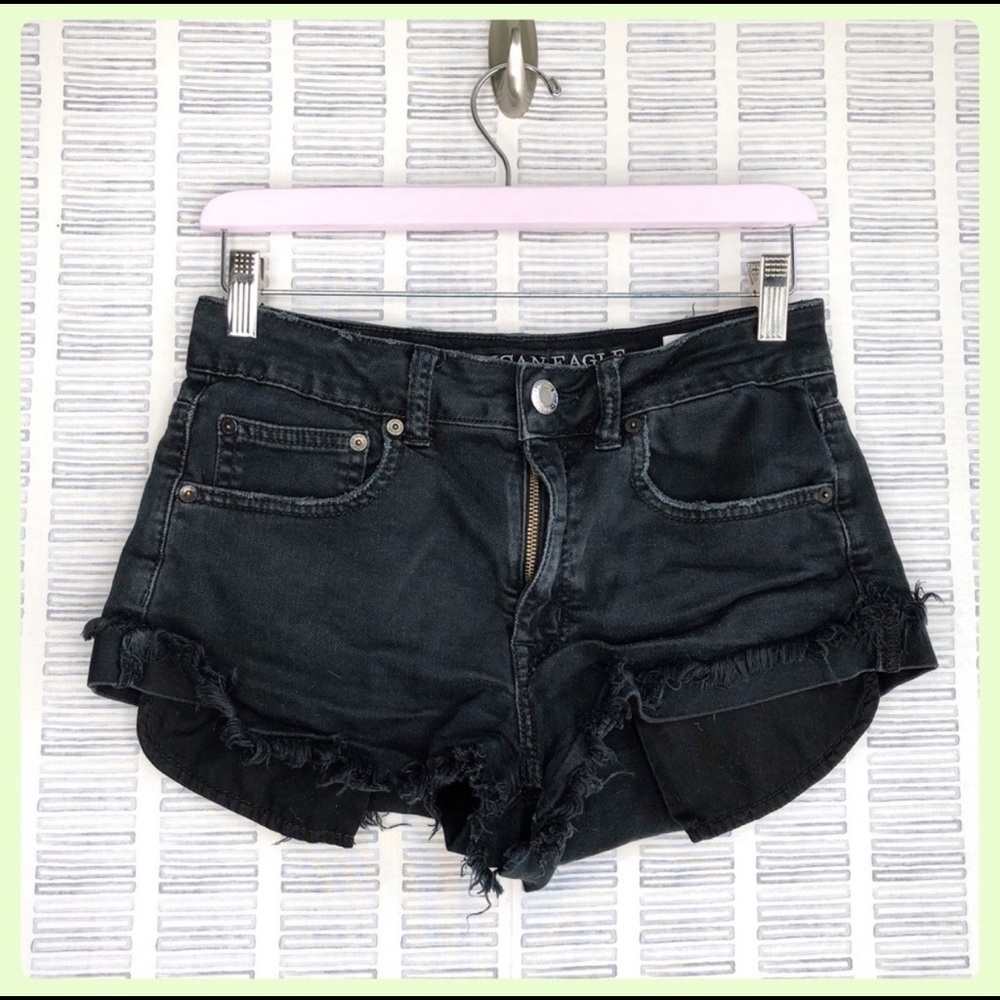 American Eagle Hi Rise Festival Shorts
